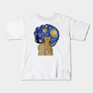 Starry Nights (2) Kids T-Shirt